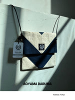 Aoyama Daruma indigo dye patchwork shoulder bag パッチワーク 藍染 ショルダーバッグ