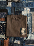Aoyama Daruma natural persimmon dye kakishibu T shirt  柿渋染め Tシャツ【Pre-order/受注生産 OK】