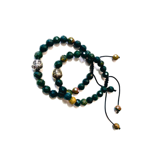 Aoyama Daruma natural stone bracelet  天然石 だるま  ブレスレット