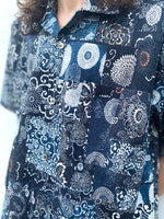 Aoyama Daruma  Kofu Patchwork printed aloha shirt 古布 プリント アロハシャツ【Pre-order/受注生産 OK】
