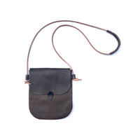Aoyama Daruma leather shoulder bag レザー ショルダーバッグ