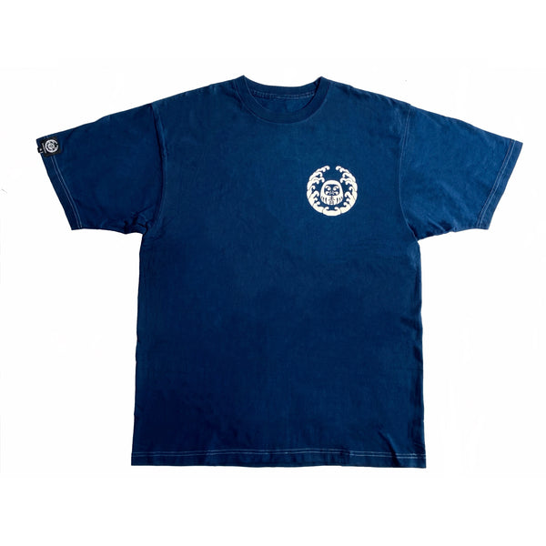 Aoyama Daruma indigo dye T shirt 藍染 Tシャツ【Pre-order/受注生産 OK】