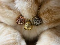 Aoyama Daruma silver brass copper daruma pendant シルバー 真鍮 銅 だるまちゃん  ペンダント ネックレス