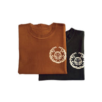 Aoyama Daruma natural persimmon dye kakishibu T shirt  柿渋染め Tシャツ【Pre-order/受注生産 OK】