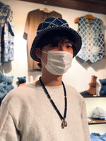 Aoyama Daruma Sashiko bucket fisherman hat 刺し子 バケット ハット