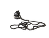Aoyama Daruma silver brass copper daruma pendant シルバー 真鍮 銅 だるまちゃん  ペンダント ネックレス