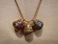 Aoyama Daruma silver brass copper daruma pendant シルバー 真鍮 銅 だるまちゃん  ペンダント ネックレス