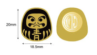 Aoyama Daruma enamel pin badge brooch エナメル ピン バッジ ブローチ