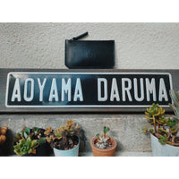 Aoyama Daruma Italian leather porch purse coin case イタリア 革 ポーチ 財布