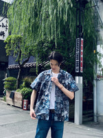 Aoyama Daruma  Kofu Patchwork printed aloha shirt 古布 プリント アロハシャツ【Pre-order/受注生産 OK】