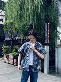 Aoyama Daruma  Kofu Patchwork printed aloha shirt 古布 プリント アロハシャツ【Pre-order/受注生産 OK】