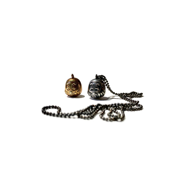 Aoyama Daruma silver brass copper daruma pendant シルバー 真鍮 銅 だるまちゃん  ペンダント ネックレス