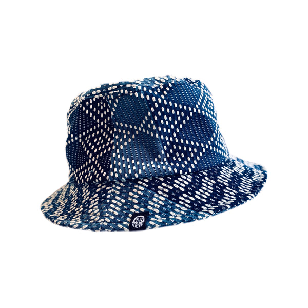 Aoyama Daruma Sashiko bucket fisherman hat 刺し子 バケット ハット