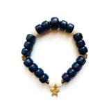 Aoyama Daruma indigo dye bracelet 藍染ブレスレット