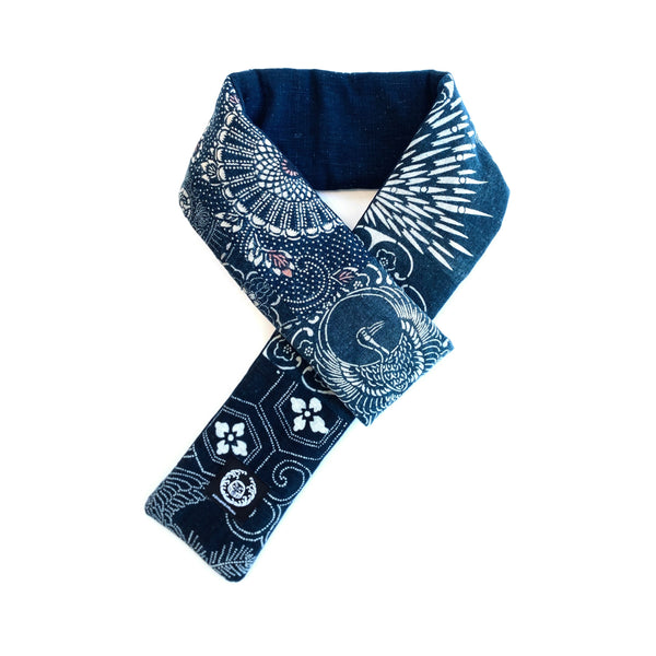 Aoyama Daruma kofu scarf muffler 古布 スカーフ マフラー