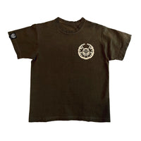 Aoyama Daruma natural persimmon dye kakishibu T shirt  柿渋染め Tシャツ【Pre-order/受注生産 OK】