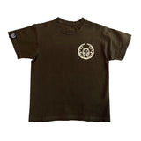 Aoyama Daruma natural persimmon dye kakishibu T shirt  柿渋染め Tシャツ【Pre-order/受注生産 OK】