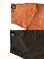 Aoyama Daruma natural persimmon dye kakishibu T shirt  柿渋染め Tシャツ【Pre-order/受注生産 OK】