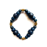 Aoyama Daruma indigo dye bracelet 藍染ブレスレット