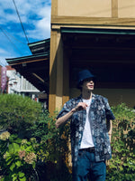 Aoyama Daruma  Kofu Patchwork printed aloha shirt 古布 プリント アロハシャツ【Pre-order/受注生産 OK】
