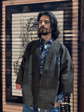 Aoyama Daruma  Kofu Patchwork printed shirt 古布パッチワーク プリントシャツ【Pre-order/受注生産 OK】
