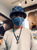 Aoyama Daruma Sashiko bucket fisherman hat 刺し子 バケット ハット