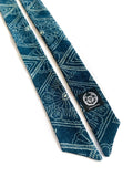Aoyama Daruma indigo dye kofu petit scarf necktie 藍染 古布 スカーフ ネクタイ