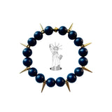 Aoyama Daruma indigo dye Statue of Liberty bracelet 藍染 自由の女神 ブレスレット