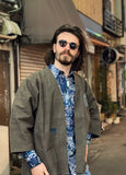 Aoyama Daruma  Kofu Patchwork printed shirt 古布パッチワーク プリントシャツ【Pre-order/受注生産 OK】