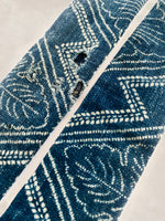 Aoyama Daruma indigo dye kofu petit scarf necktie 藍染 古布 スカーフ ネクタイ