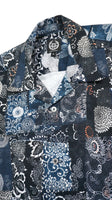 Aoyama Daruma  Kofu Patchwork printed aloha shirt 古布 プリント アロハシャツ【Pre-order/受注生産 OK】