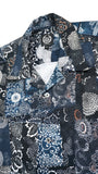 Aoyama Daruma  Kofu Patchwork printed aloha shirt 古布 プリント アロハシャツ【Pre-order/受注生産 OK】