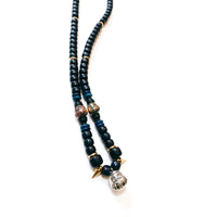 Aoyama Daruma lucky 3 brothers daruma necklace 強運三兄弟 だるま 藍染 ネックレス