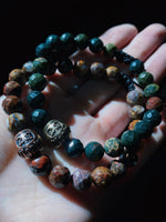 Aoyama Daruma natural stone bracelet  天然石 だるま  ブレスレット