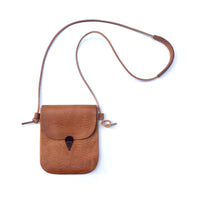 Aoyama Daruma leather shoulder bag レザー ショルダーバッグ