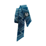 Aoyama Daruma indigo dye kofu petit scarf necktie 藍染 古布 スカーフ ネクタイ