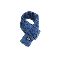 Aoyama Daruma Indigo dye Scarf shoulder bag マフラー ショルダーバッグ ふわふわシリーズ