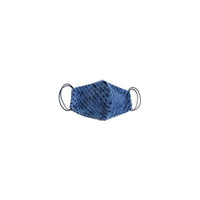 Aoyama Daruma Indigo dye Scarf shoulder bag マフラー ショルダーバッグ ふわふわシリーズ